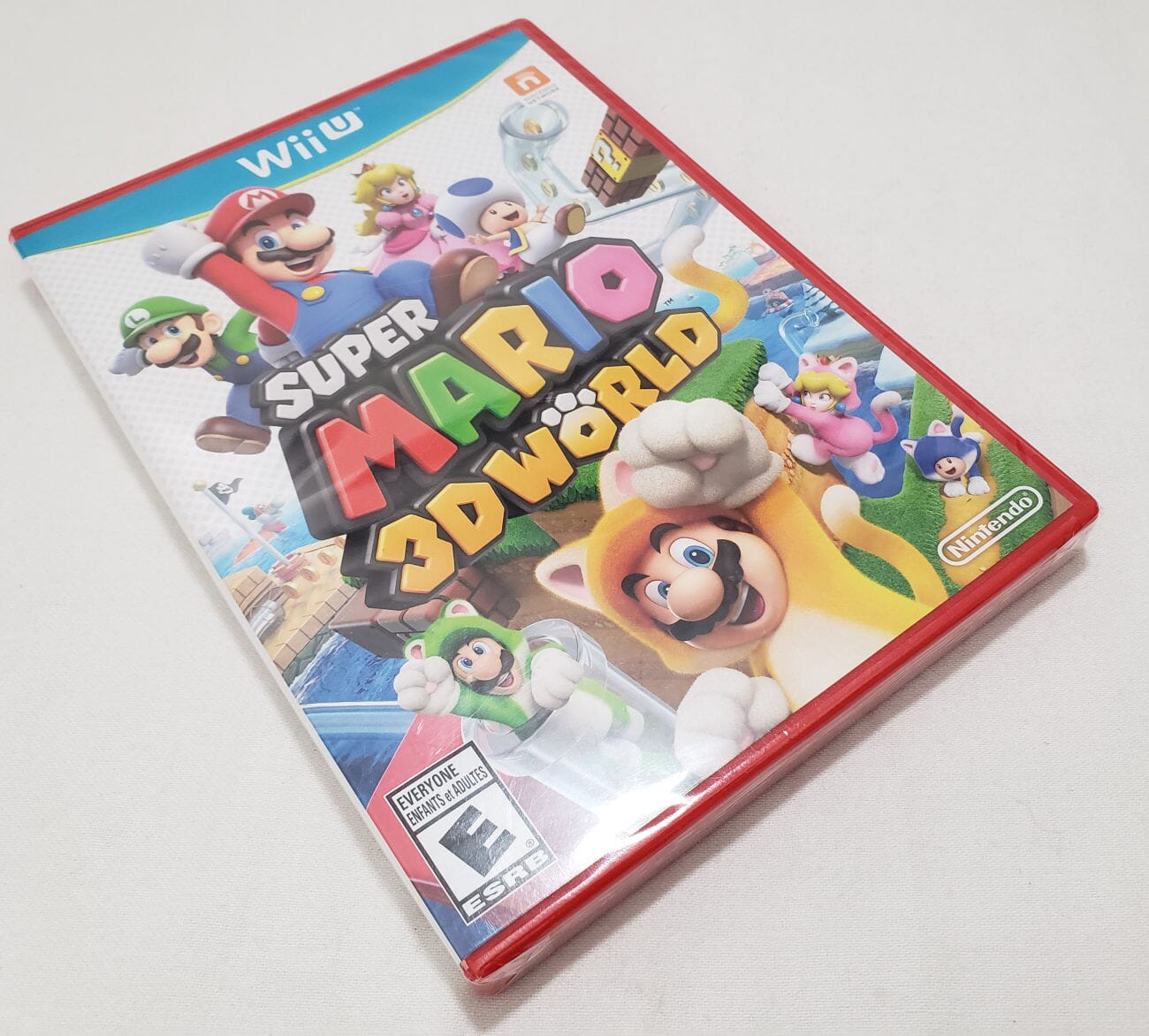 Super Mario 3D World Wii U NEW Sealed Red Case GREAT Condition 3dworld ...